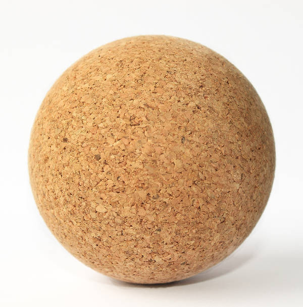 Cork Massage Ball the natural way to eliminate trigger points
