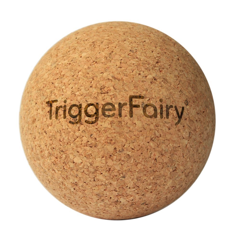 Cork Massage Ball the natural way to eliminate trigger points